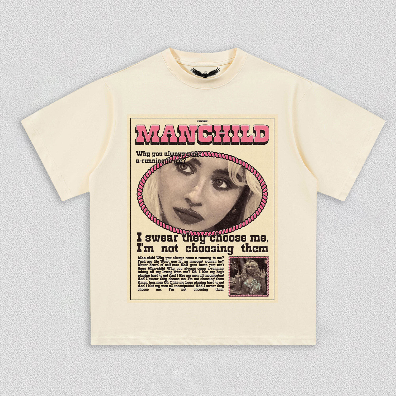 Sabrina carpenter Manchild TEE