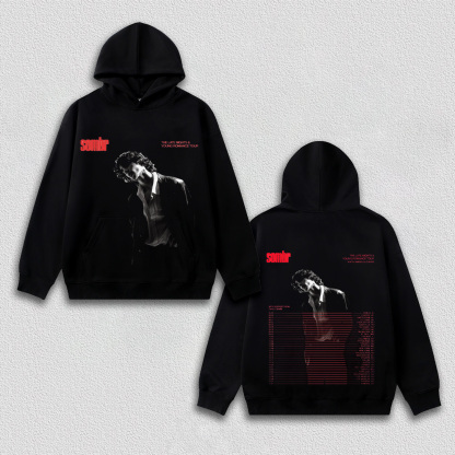 Sombr THE LATE NIGHTS & YOUNG ROMANCE TOUR Tee