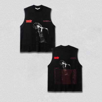 Sombr THE LATE NIGHTS & YOUNG ROMANCE TOUR Tee