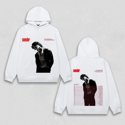 Sombr THE LATE NIGHTS & YOUNG ROMANCE TOUR Tee