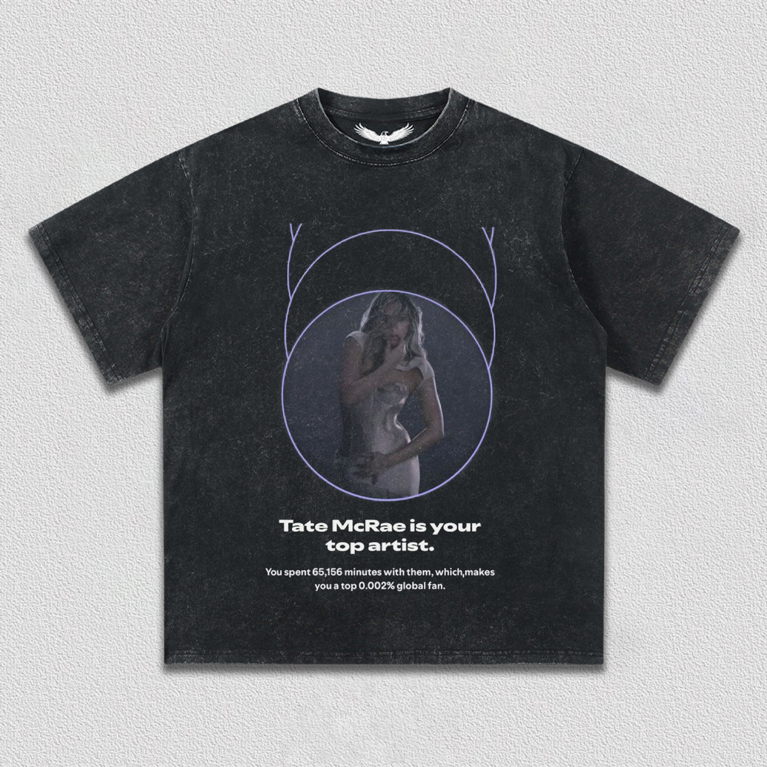 Tate Mcrae is your top artist(number can be changed)