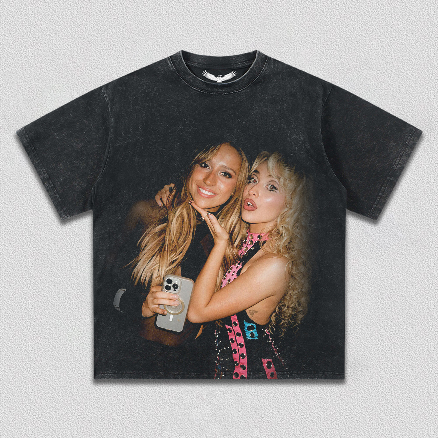Tate McRae and Sabrina Carpenter TEE