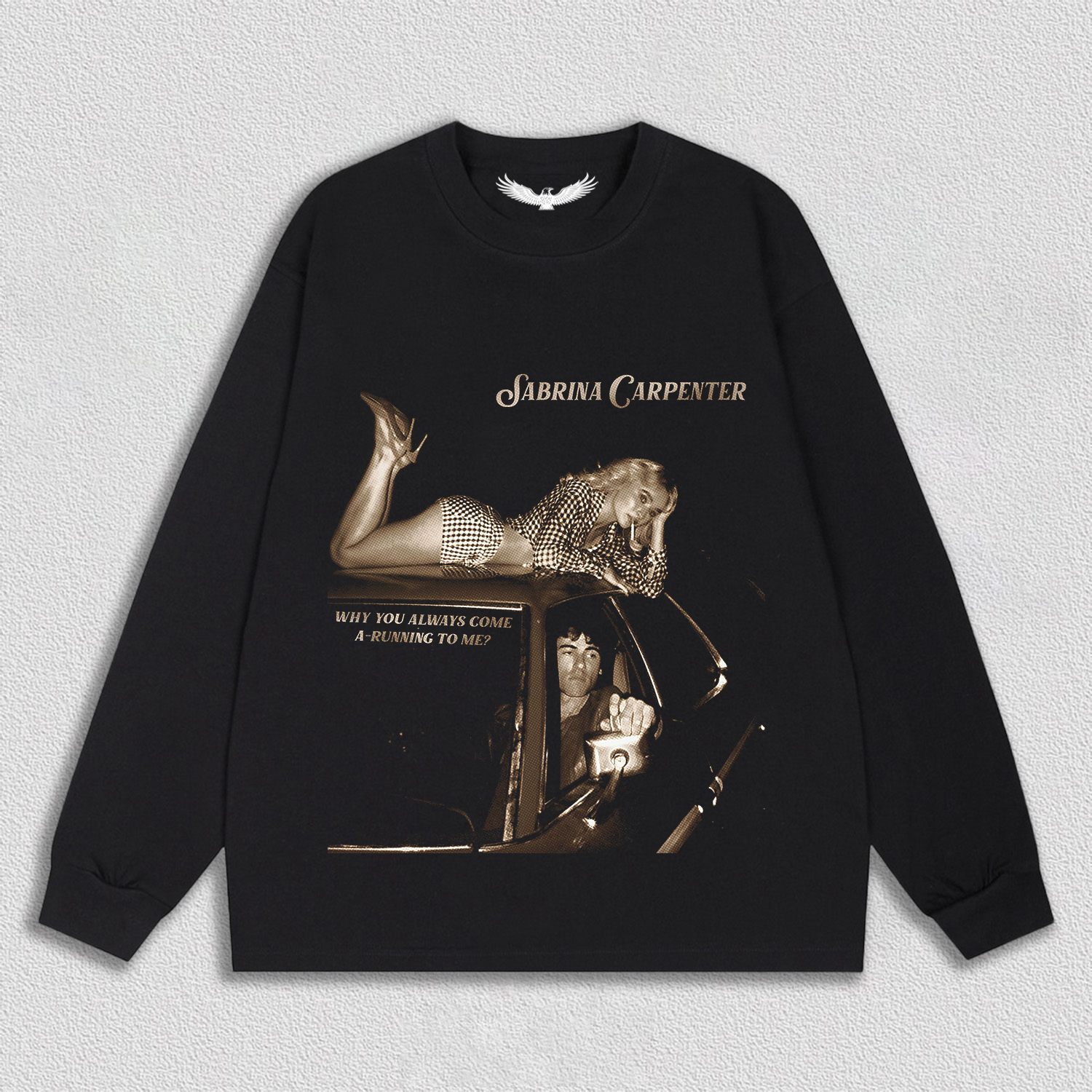 WHY YOU ALWAYS COMMEA-RUNNING TO MME? TEE