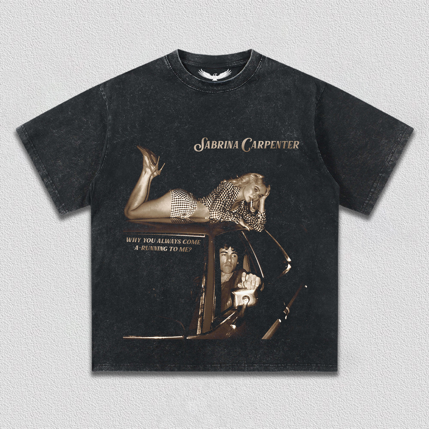 WHY YOU ALWAYS COMMEA-RUNNING TO MME? TEE