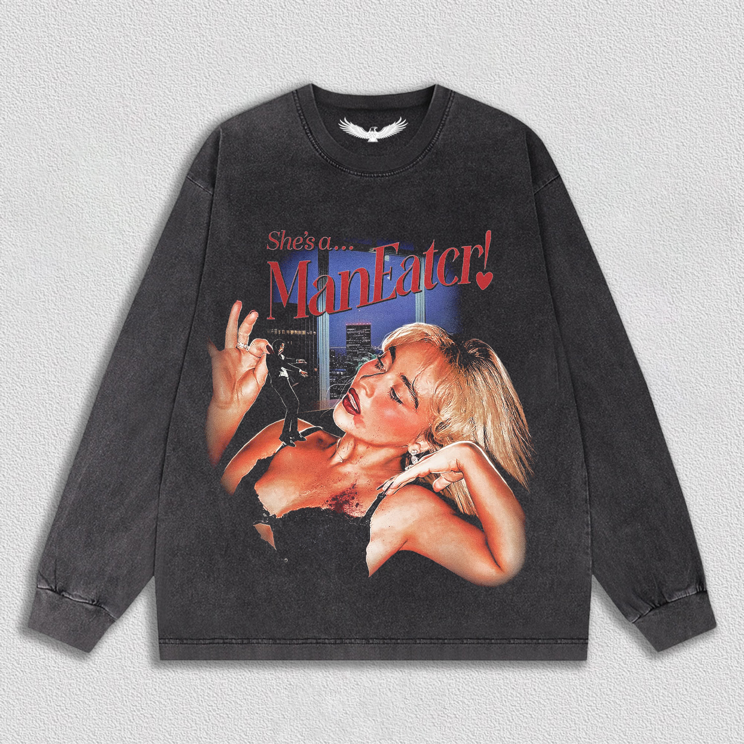 SHE'S A...MANEATCR! Sabrina TEE