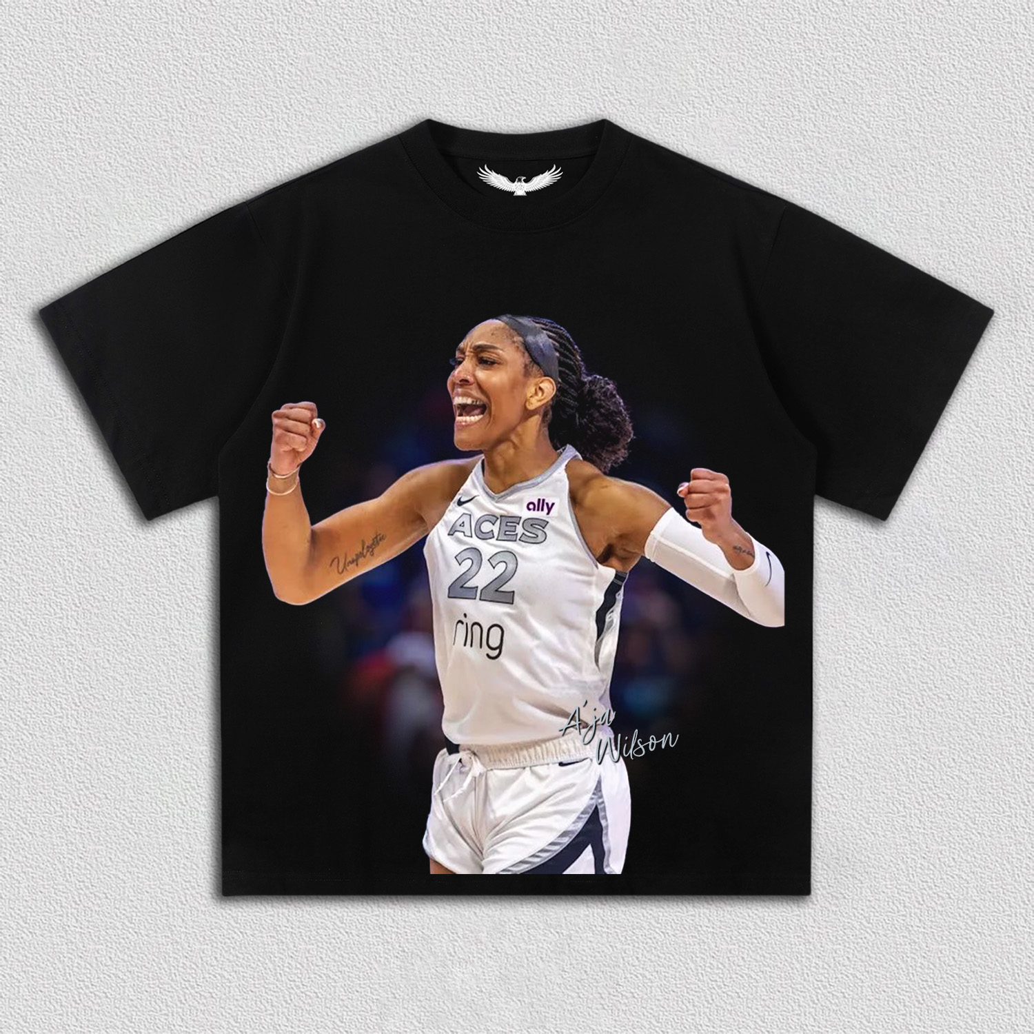 A'Ja Wilson Las Vegas Aces tee