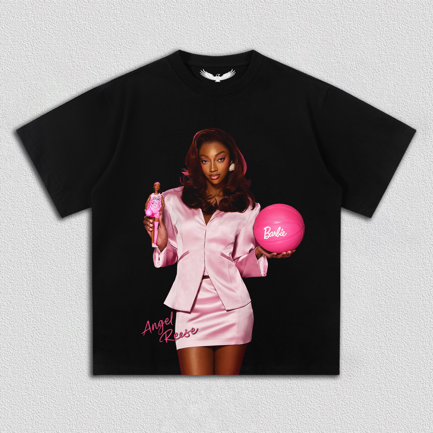 Wnba Angel Reese Bayou Barbie tee 1.0