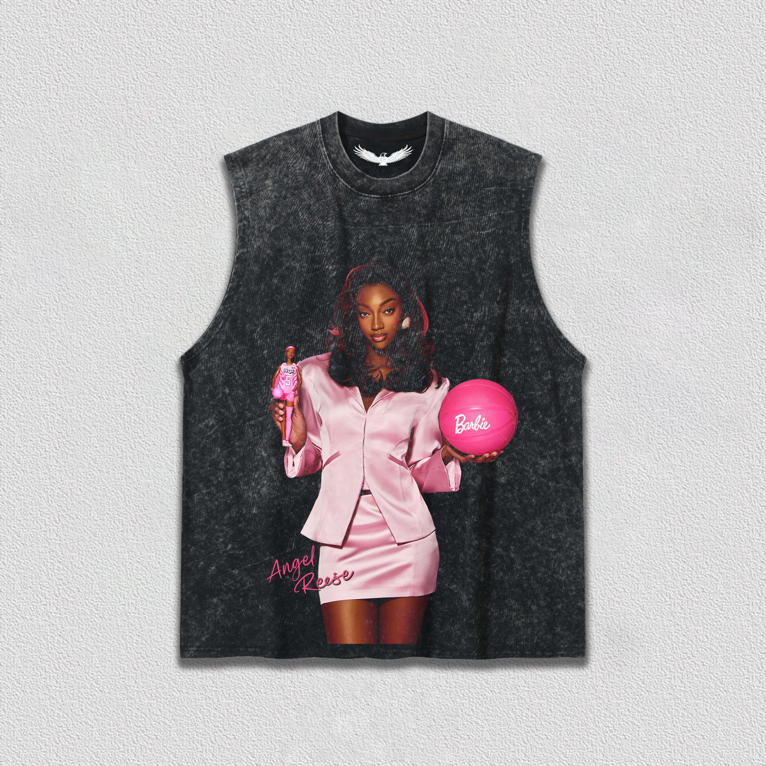 Wnba Angel Reese Bayou Barbie tee 1.0