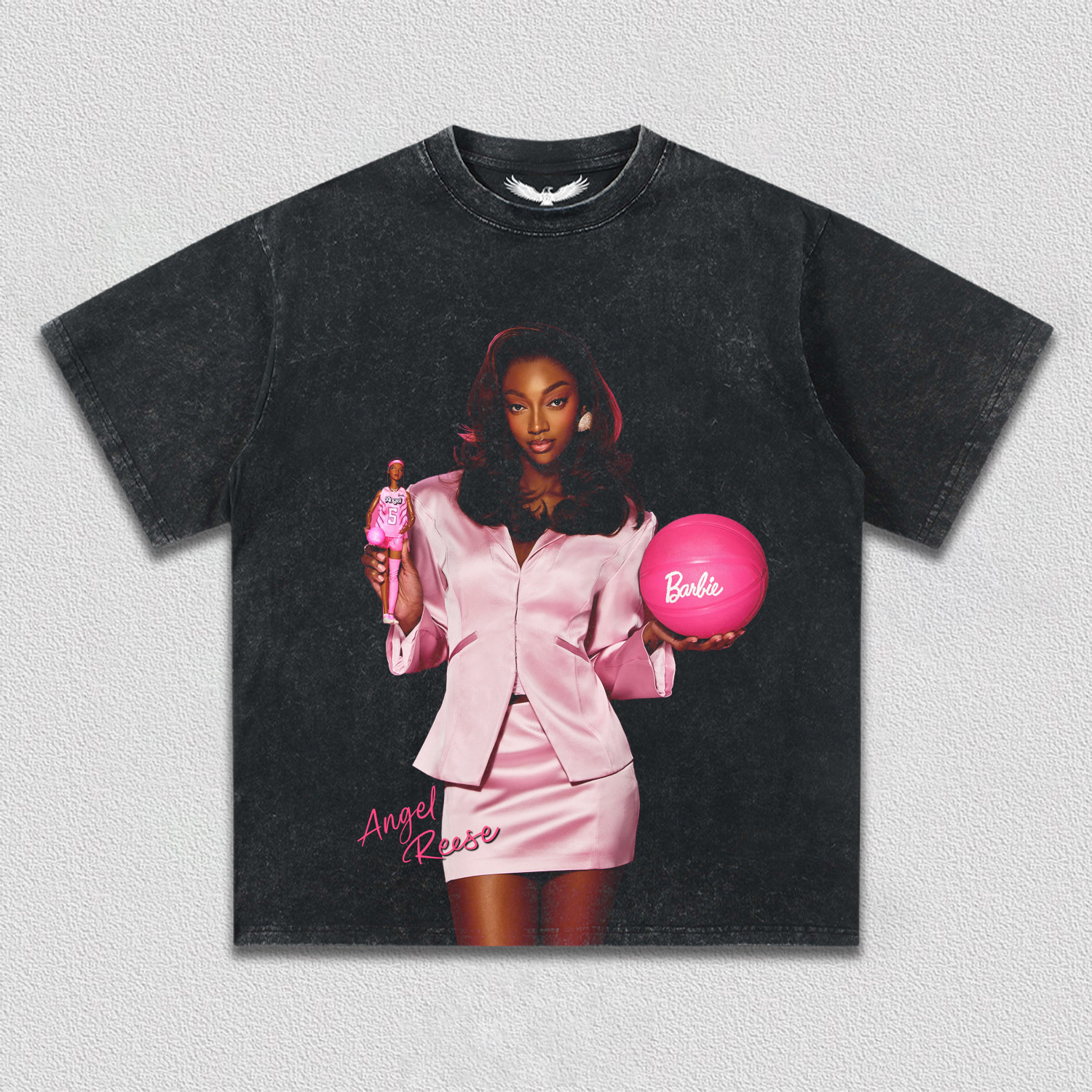 Wnba Angel Reese Bayou Barbie tee 1.0