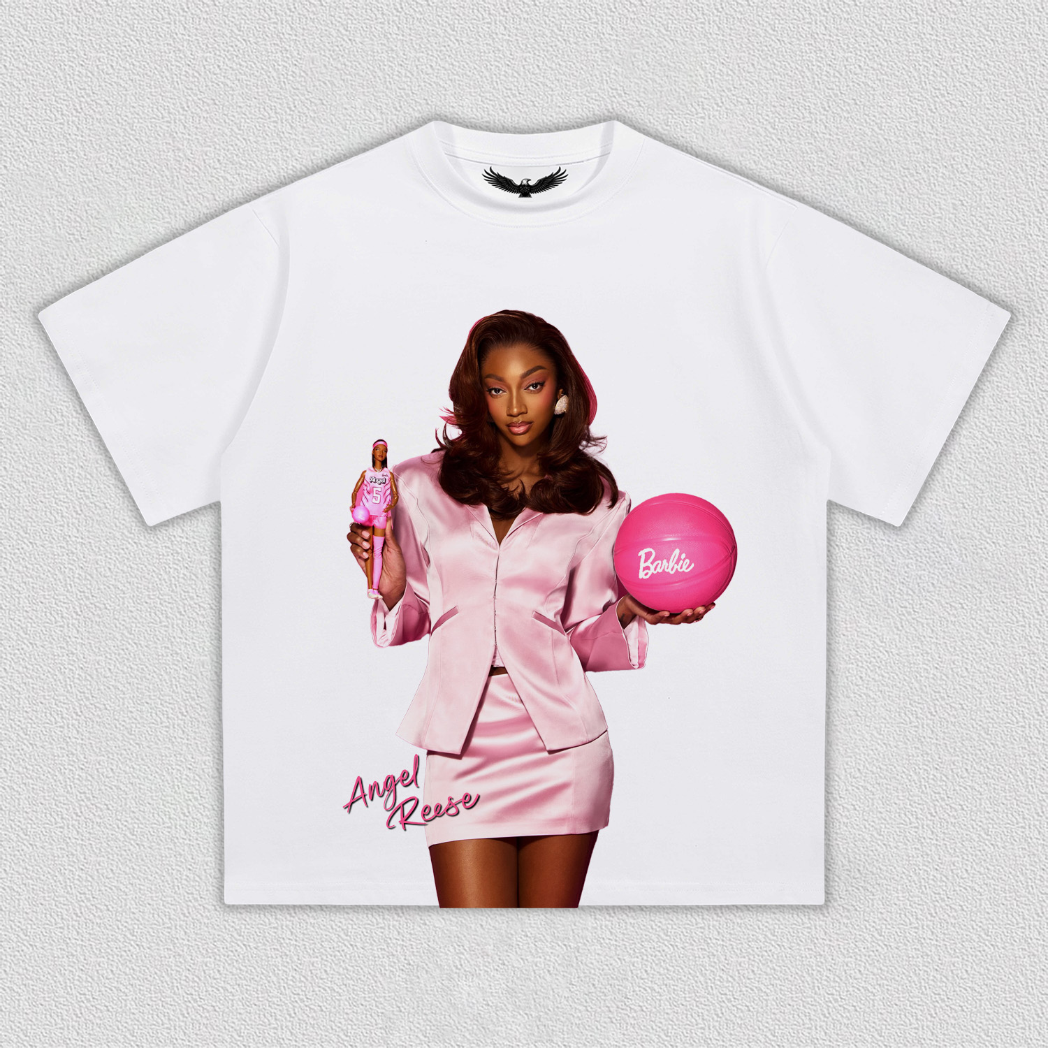 Wnba Angel Reese Bayou Barbie tee 1.0