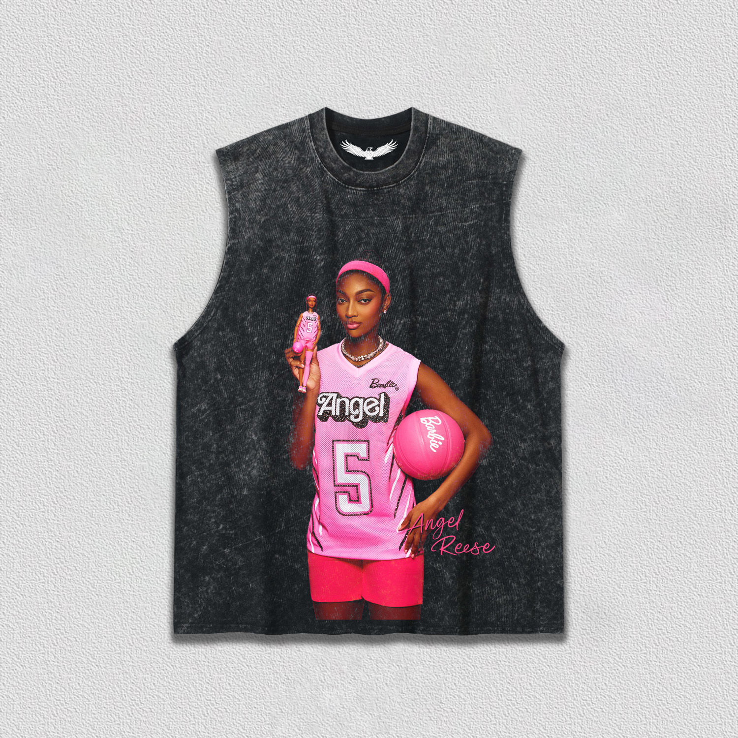 Angel Reese Bayou Barbie tee2.0