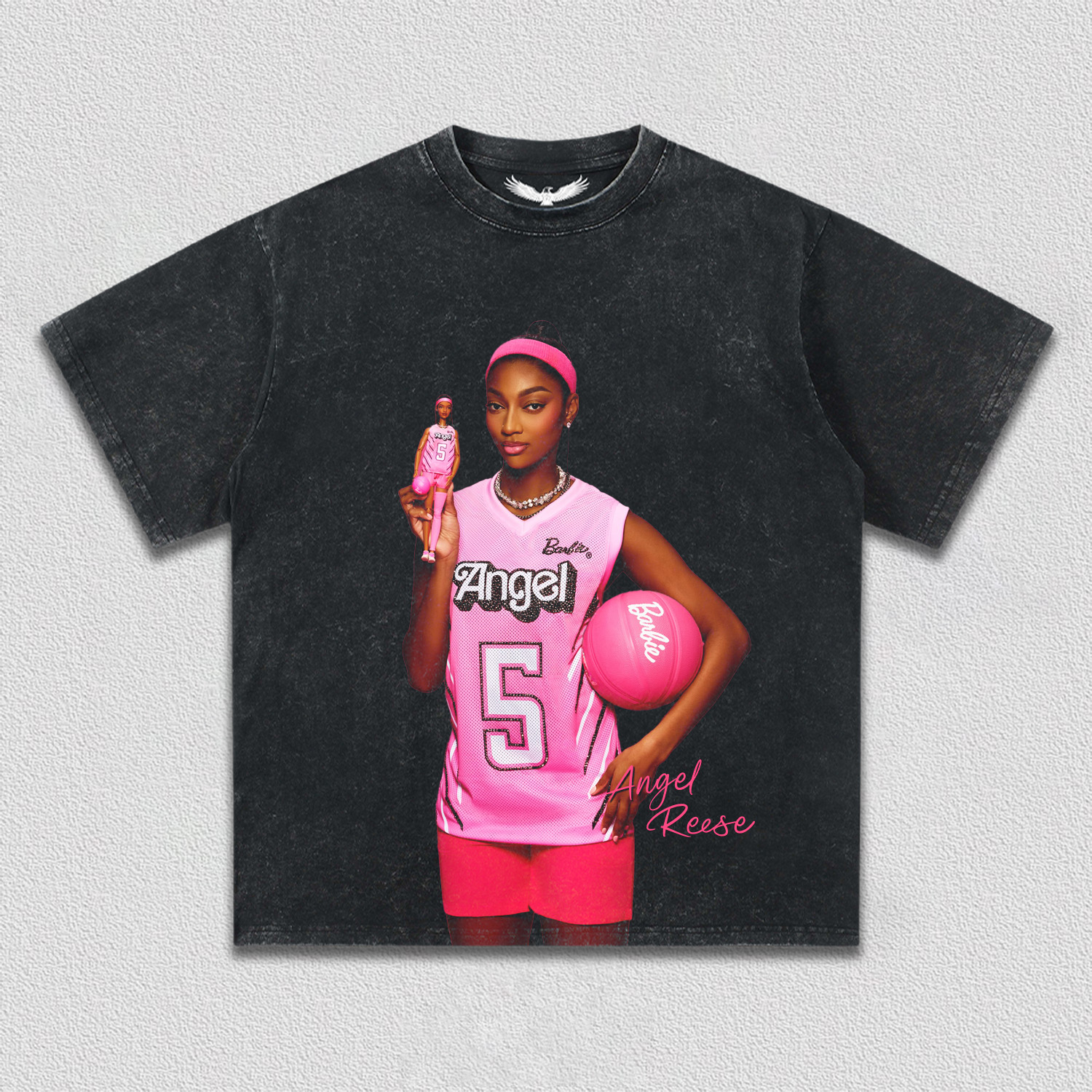 Angel Reese Bayou Barbie tee2.0