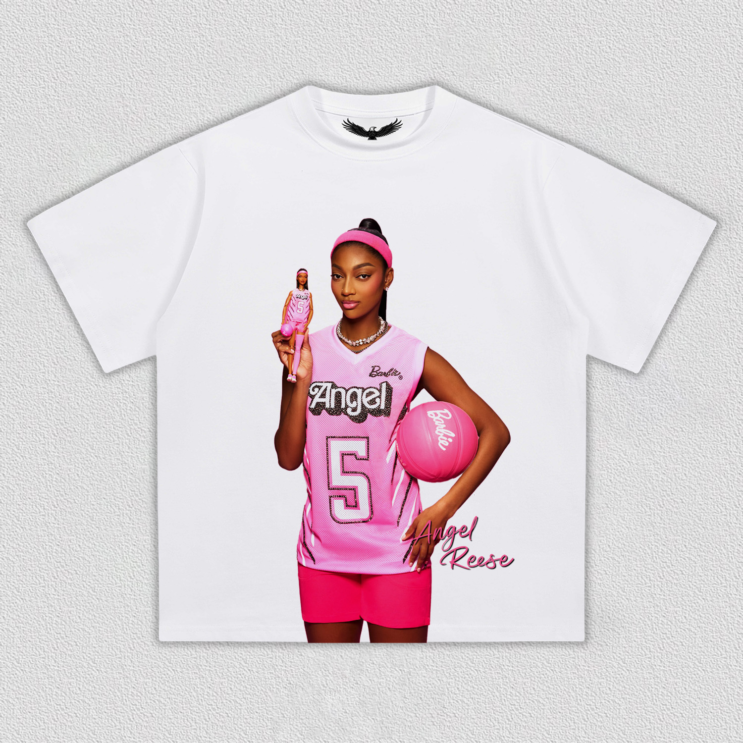 Angel Reese Bayou Barbie tee2.0