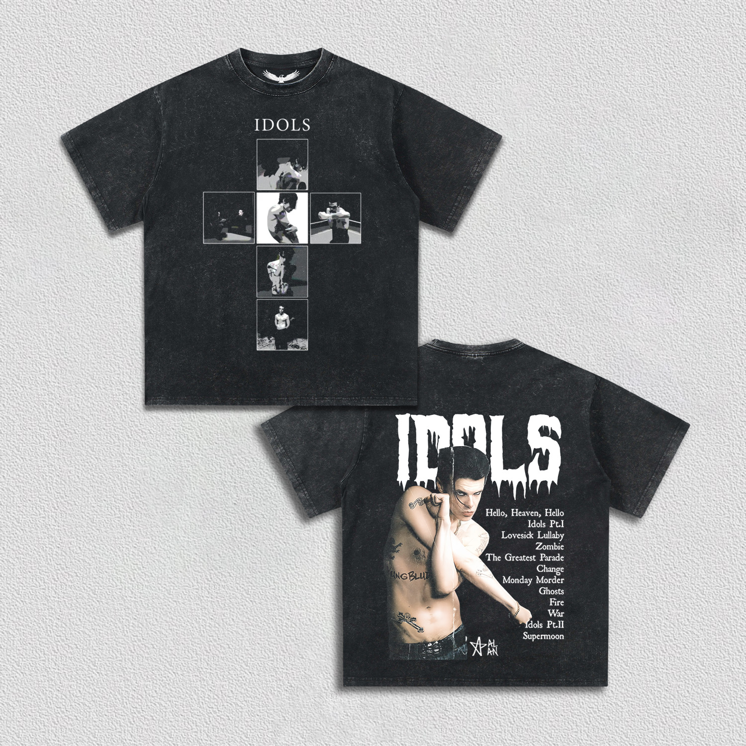 YUNGBLUD  IDOLS TEE&HOODIE 2.0