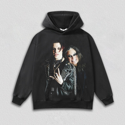 YUNGBLUD&Ozzy Osbourne   TEE&HOODIE