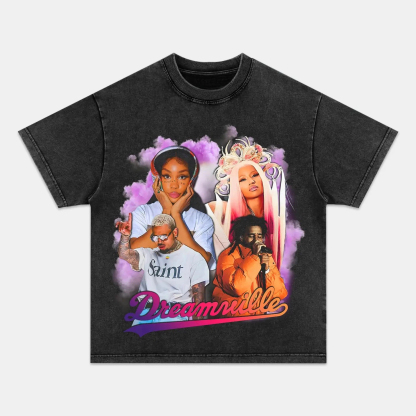 Dreamville Festival- CHRIS BROWN-SZA-NICKI MINAJ-J COLE TEE