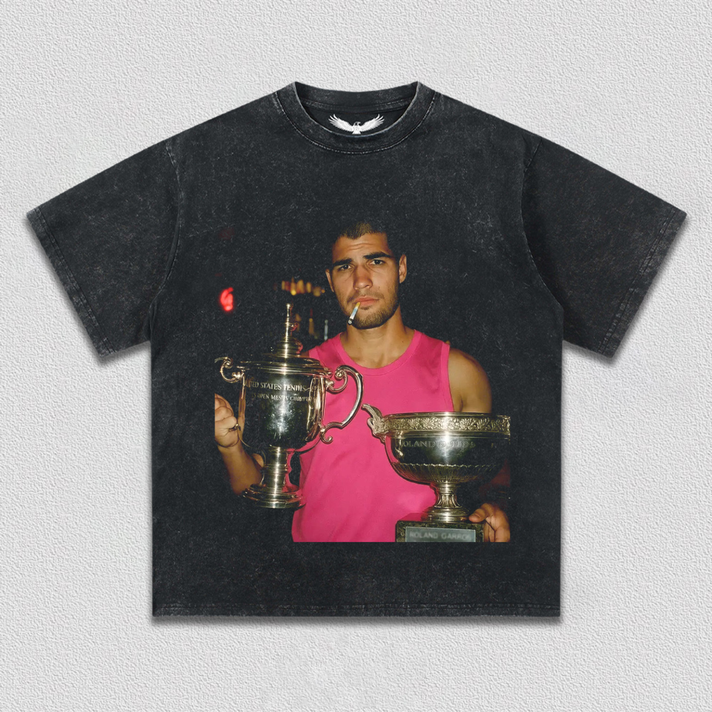 Carlos Alcaraz Champion Tee 4