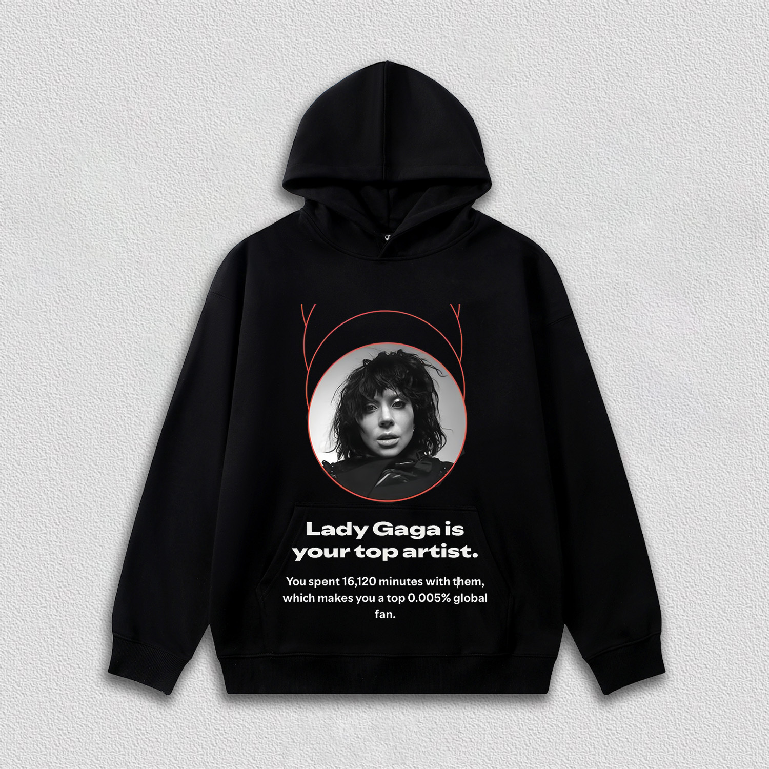 Lady Gaga is your top artist(number can be changed)