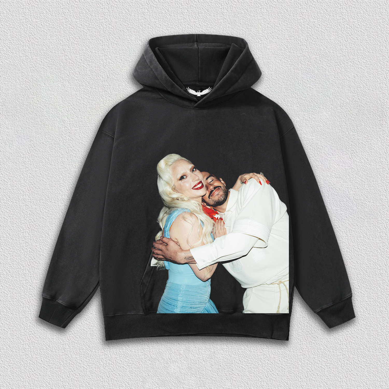 Lady Gaga & Bad Bunny super bowl tee