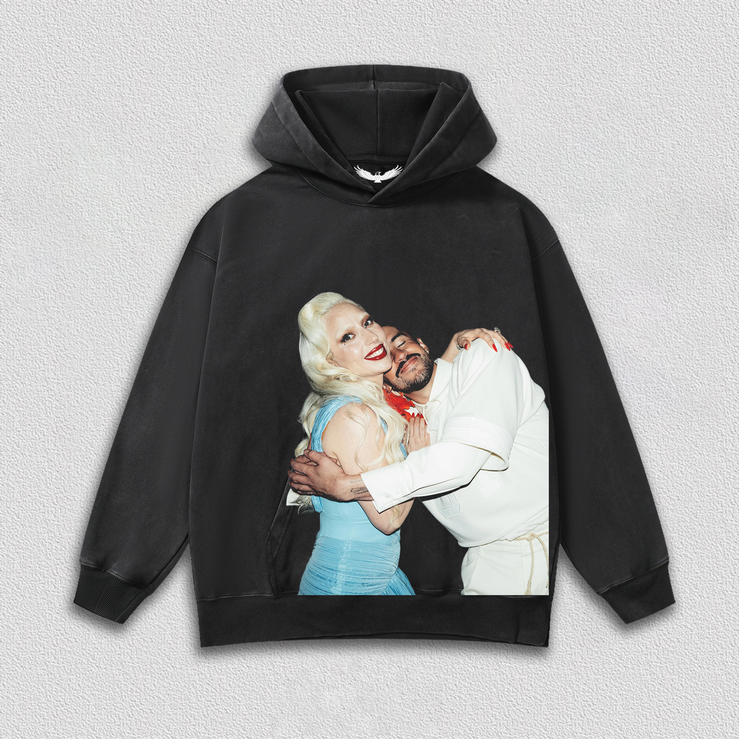 Lady Gaga & Bad Bunny super bowl tee