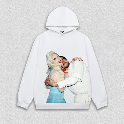 Lady Gaga & Bad Bunny super bowl tee