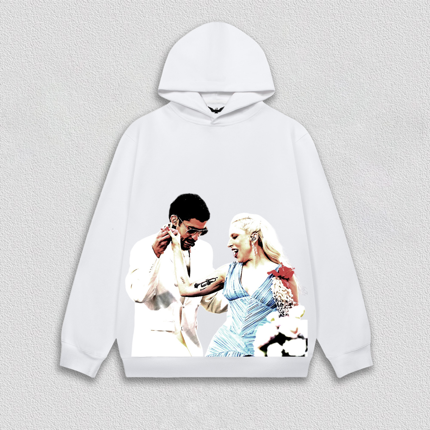 Lady Gaga & Bad Bunny super bowl tee v3