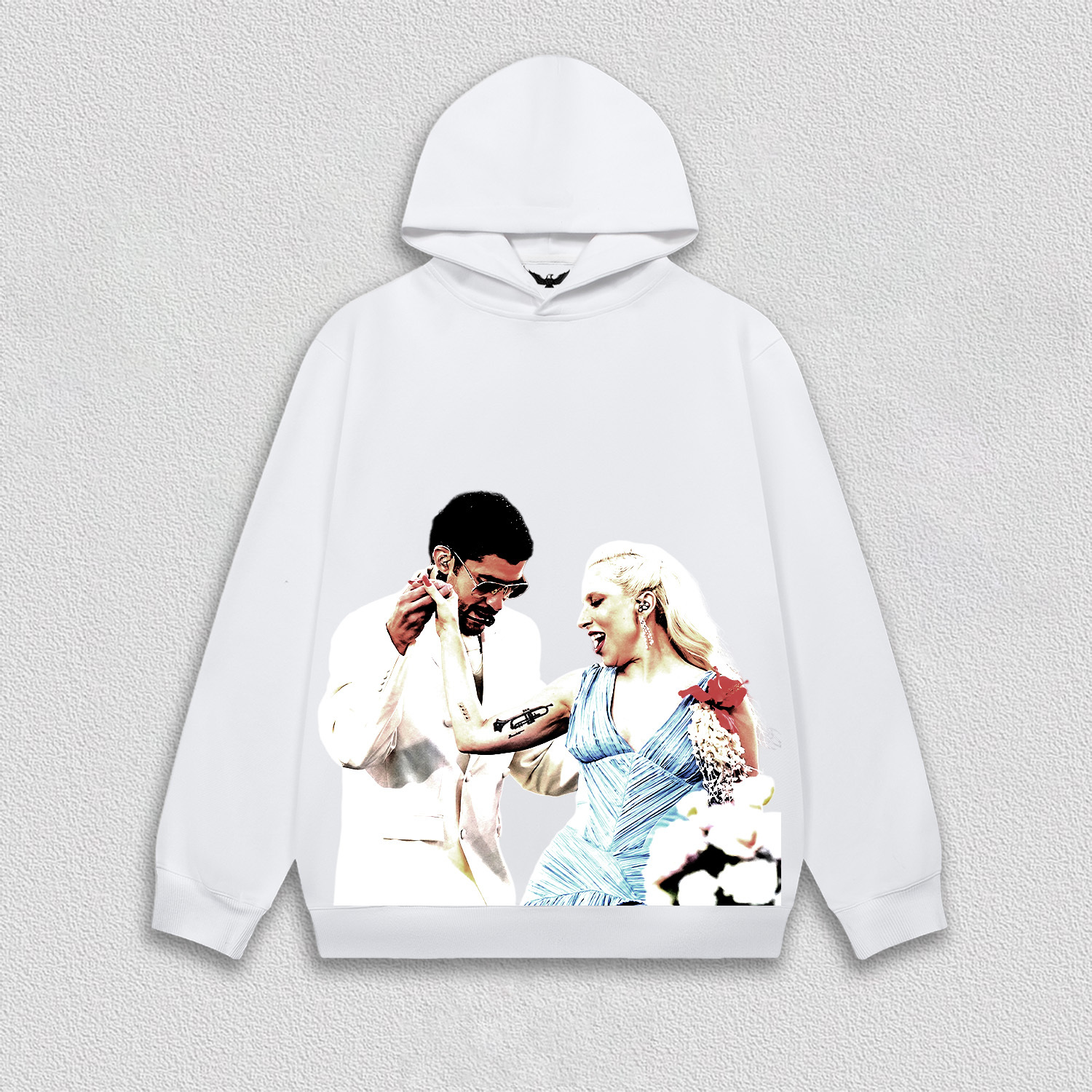 Lady Gaga & Bad Bunny super bowl tee v3