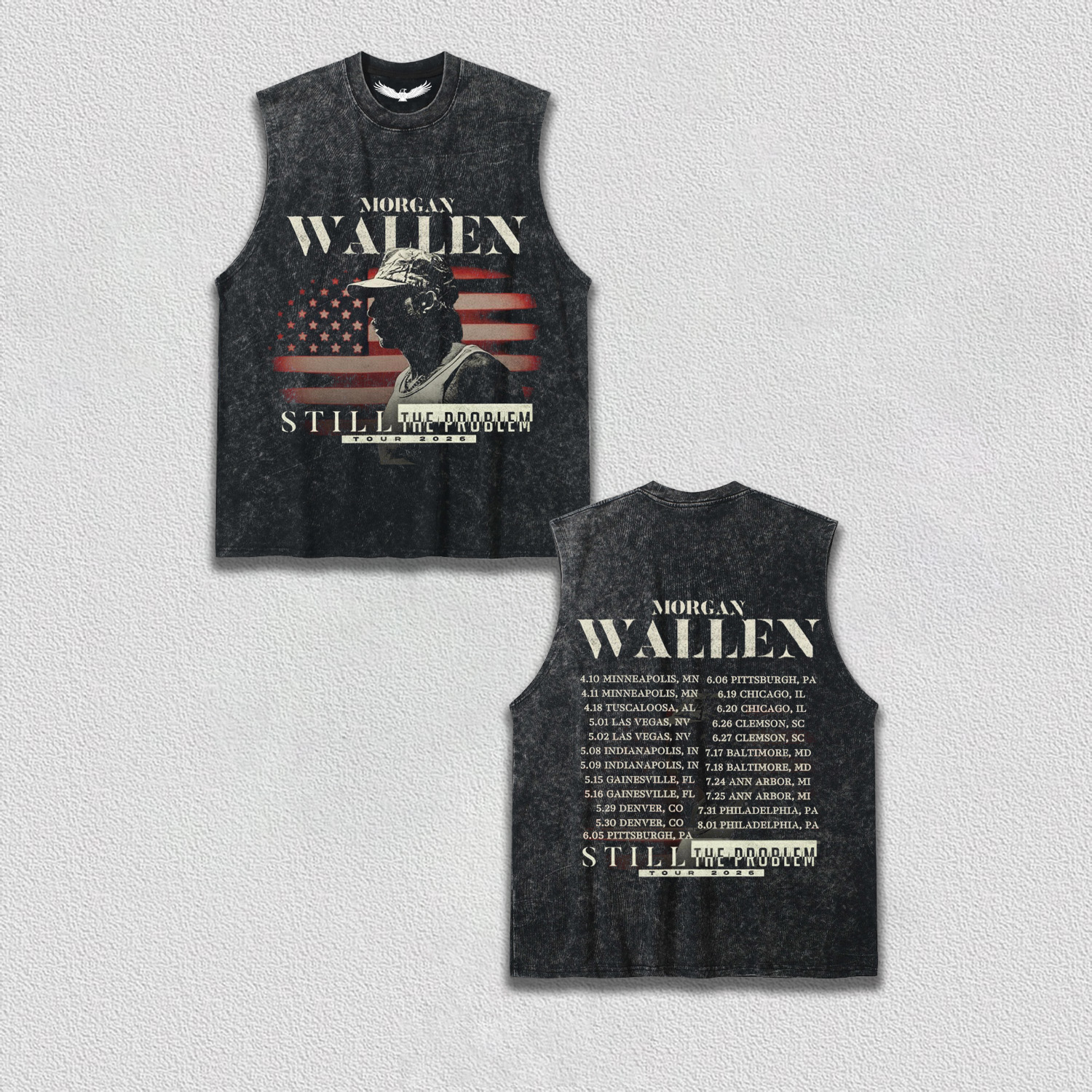 Morgan Wallen Still The Problem Tour 2026 Tee