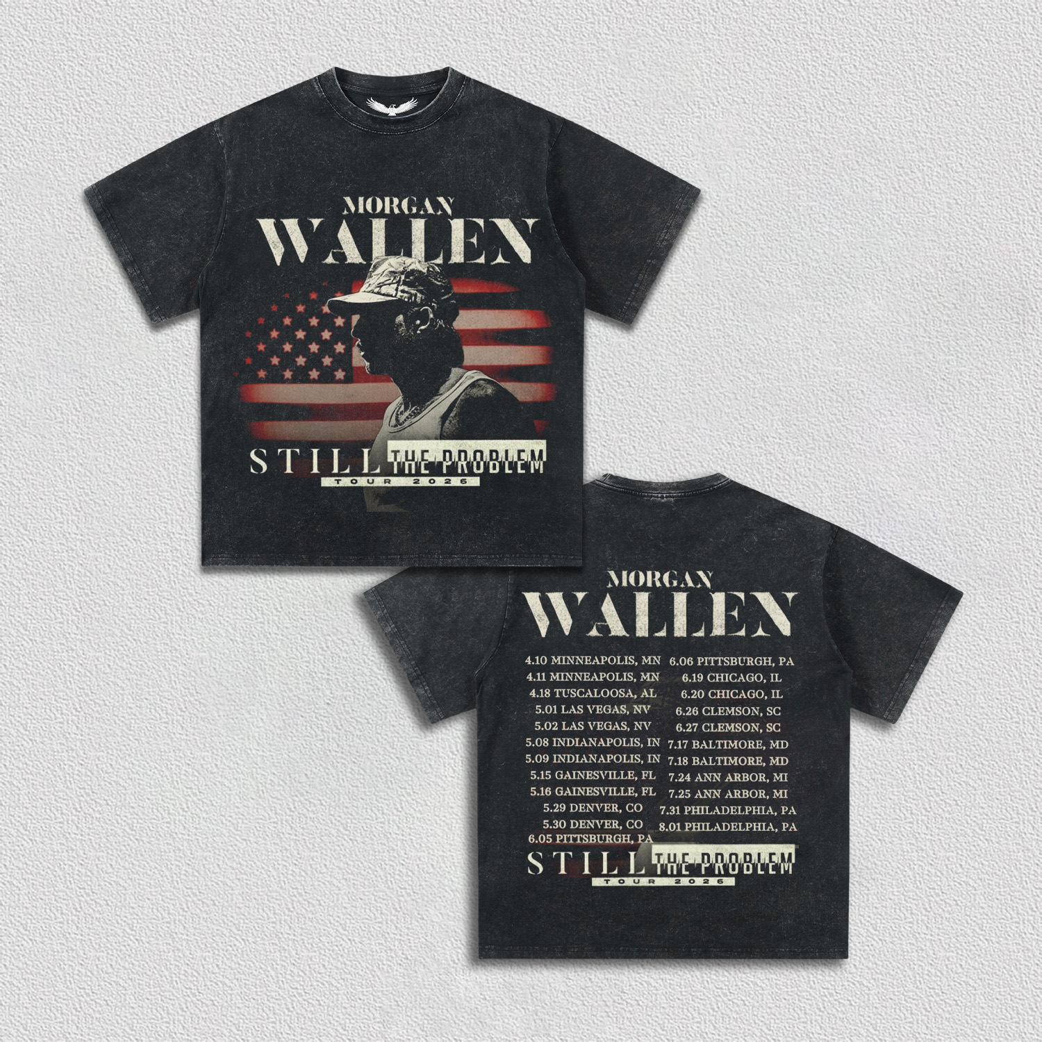 Morgan Wallen Still The Problem Tour 2026 Tee