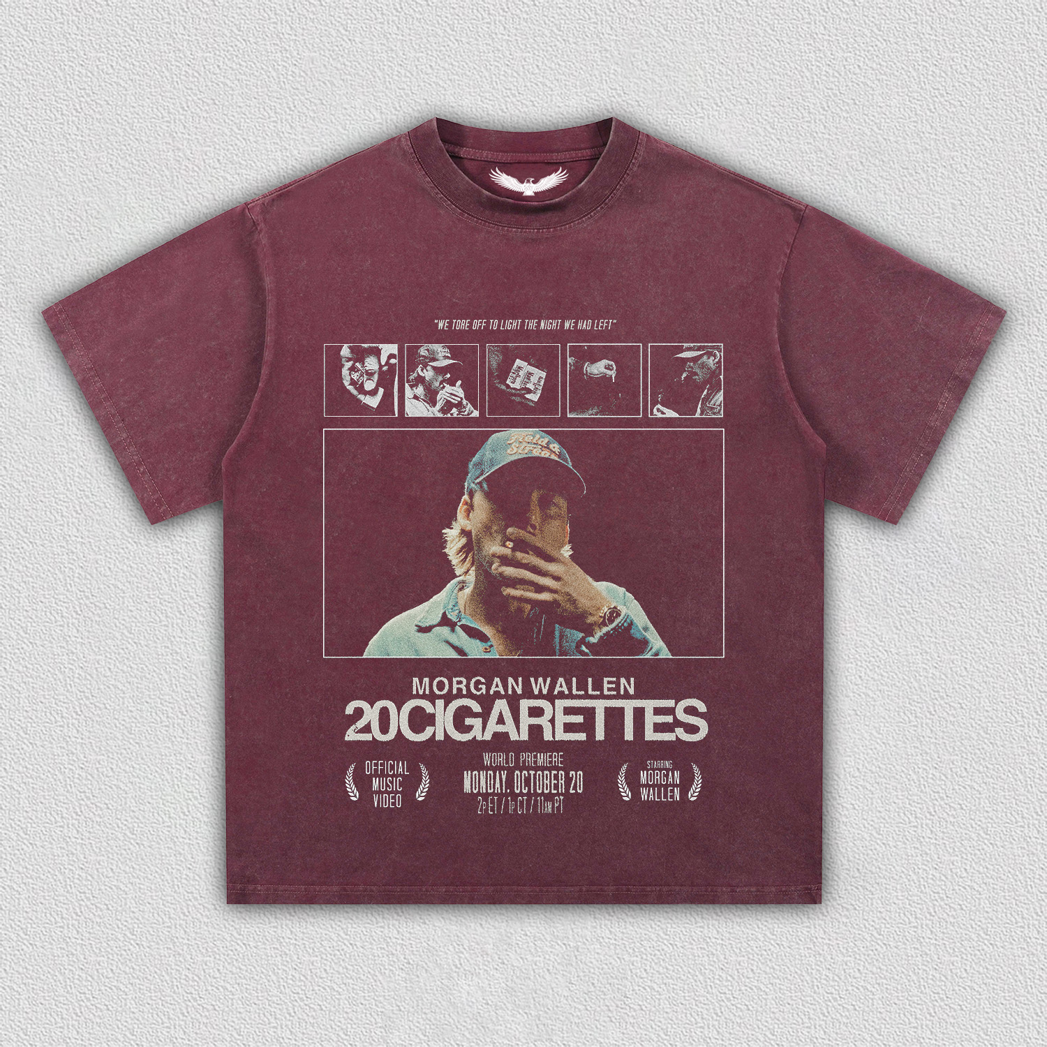 Morgan Wallen 20 Cigarettes Tee