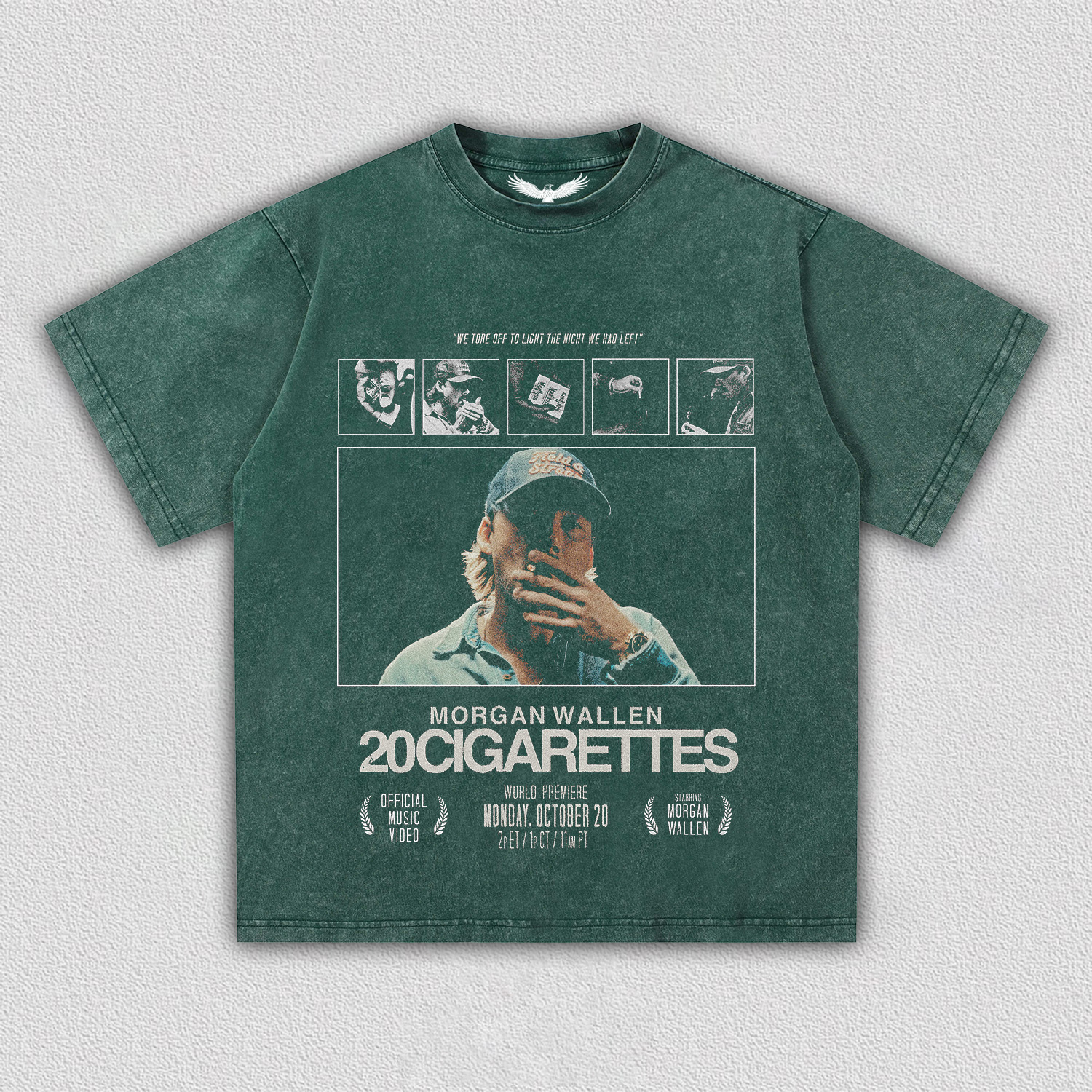 Morgan Wallen 20 Cigarettes Tee