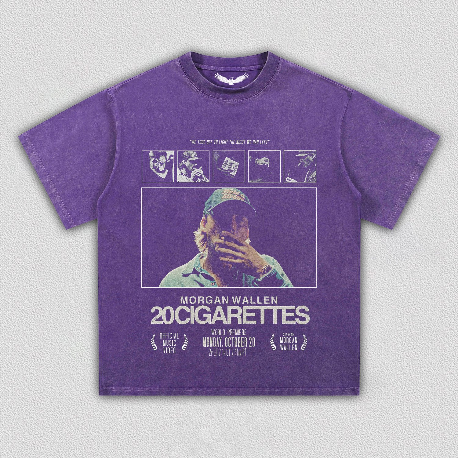 Morgan Wallen 20 Cigarettes Tee