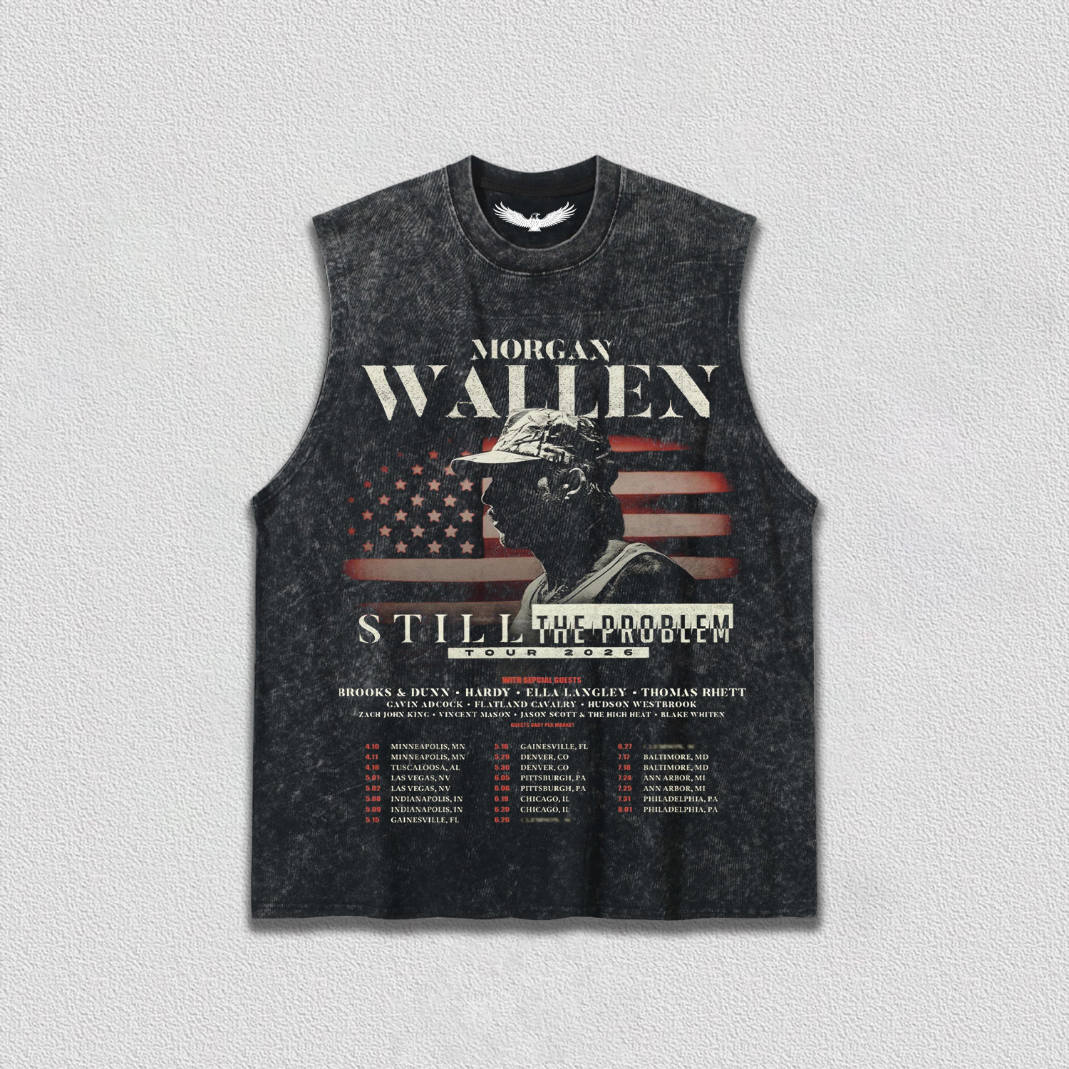 Morgan Wallen Still The Problem Tour 2026 Tee