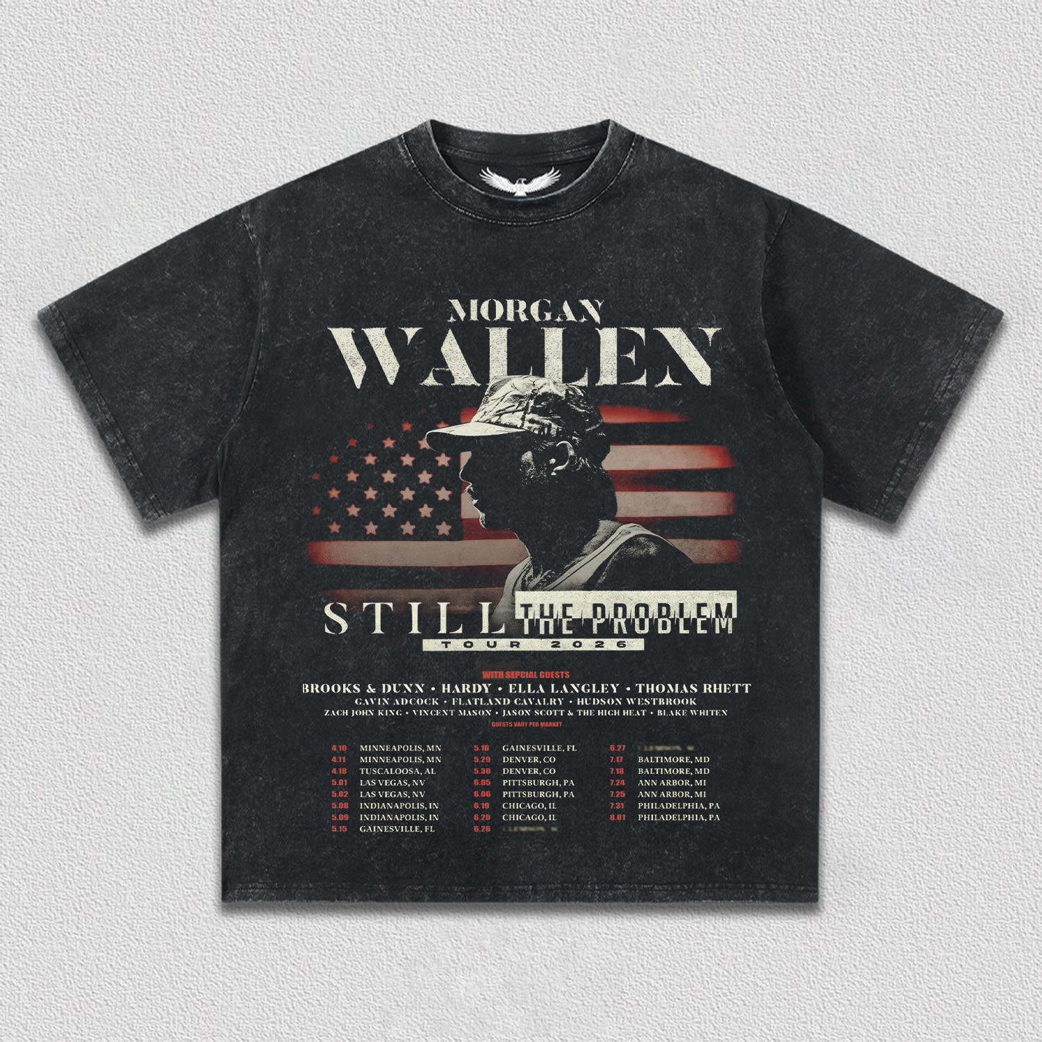 Morgan Wallen Still The Problem Tour 2026 Tee