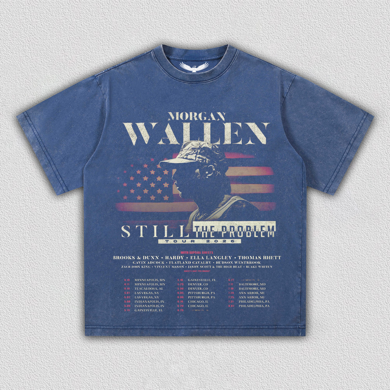 Morgan Wallen Still The Problem Tour 2026 Tee