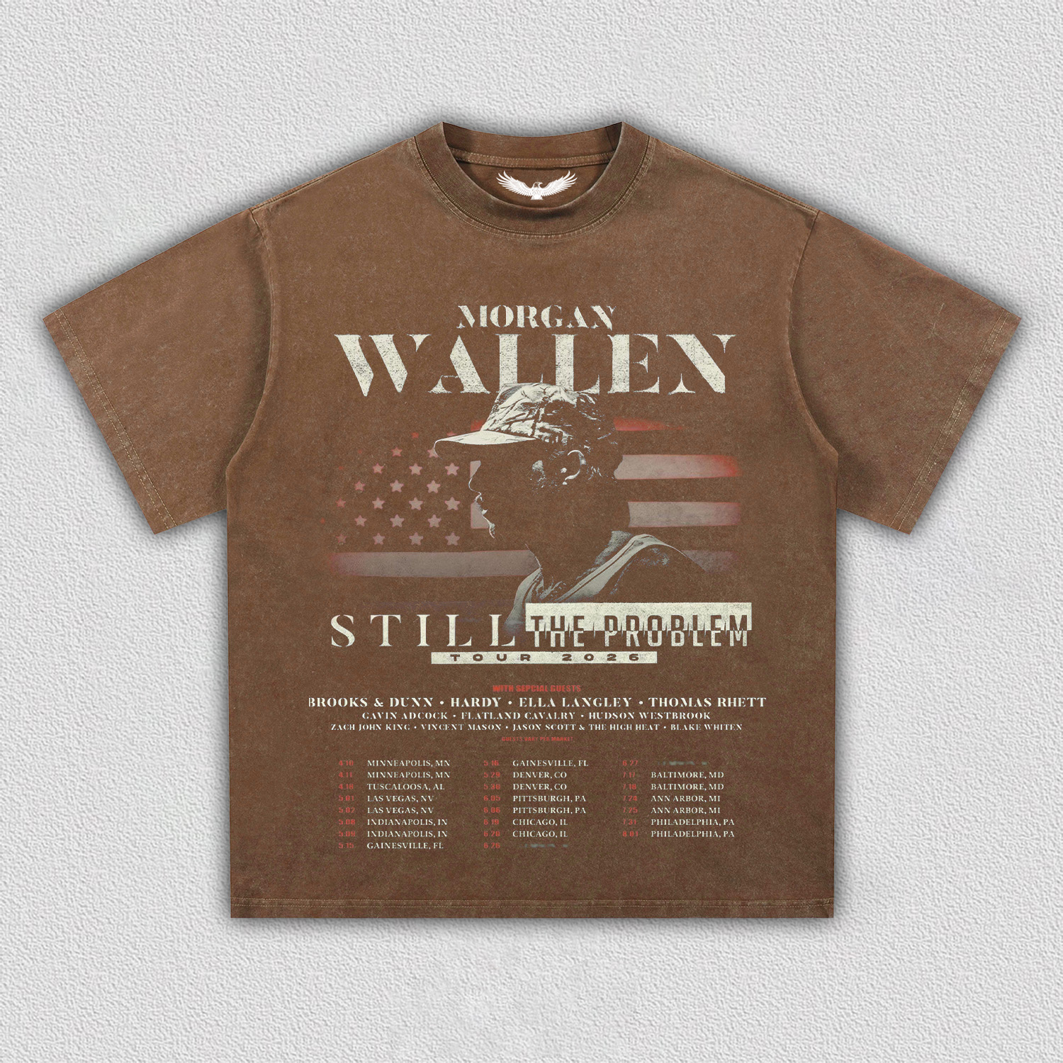 Morgan Wallen Still The Problem Tour 2026 Tee