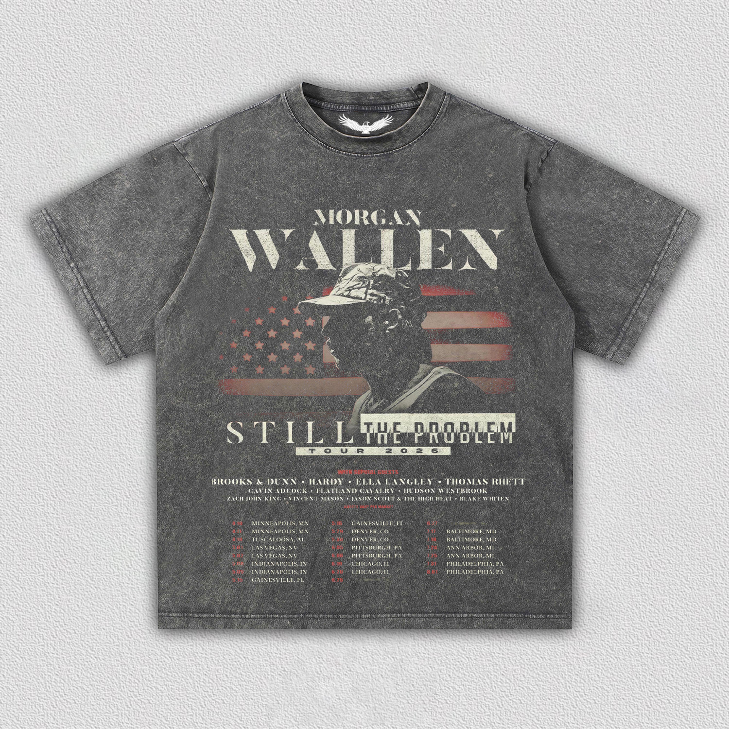 Morgan Wallen Still The Problem Tour 2026 Tee