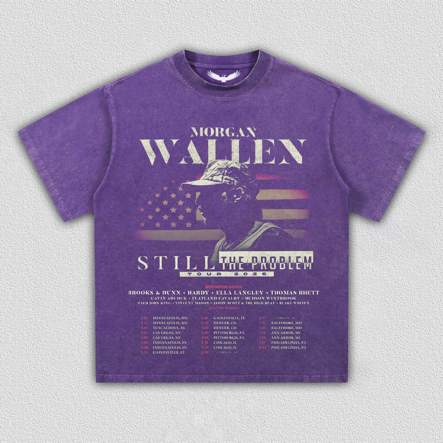 Morgan Wallen Still The Problem Tour 2026 Tee