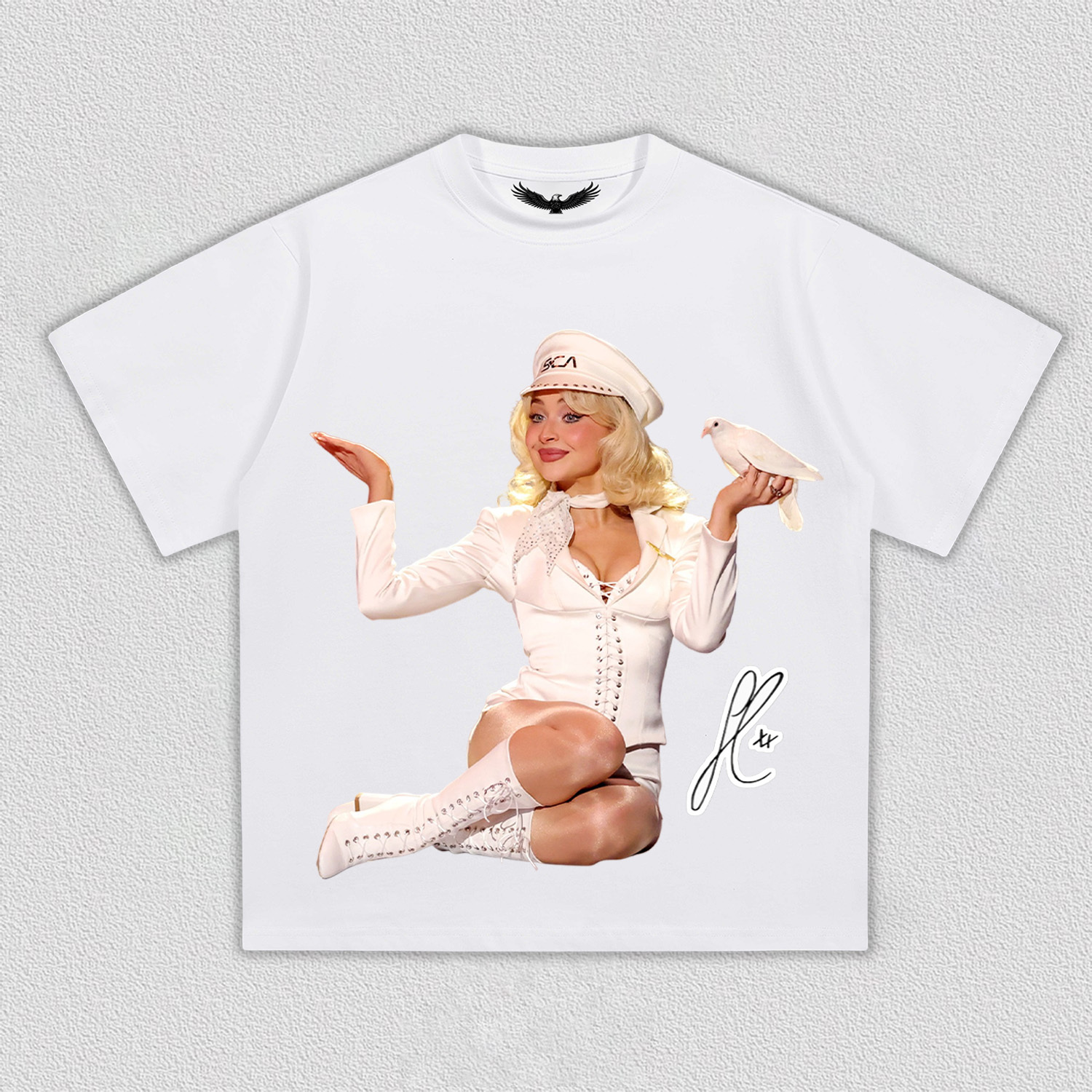 Sabrina carpenter captain manchild tee