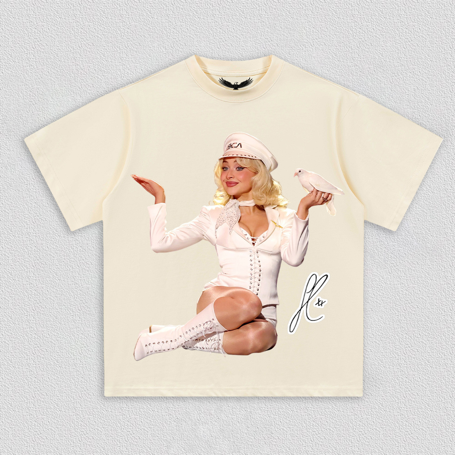 Sabrina carpenter captain manchild tee