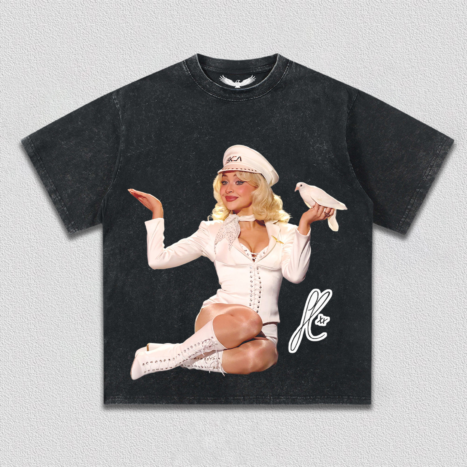 Sabrina carpenter captain manchild tee