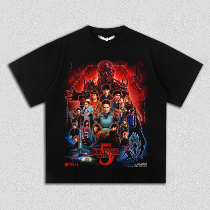 stranger things 5 V7 TEE