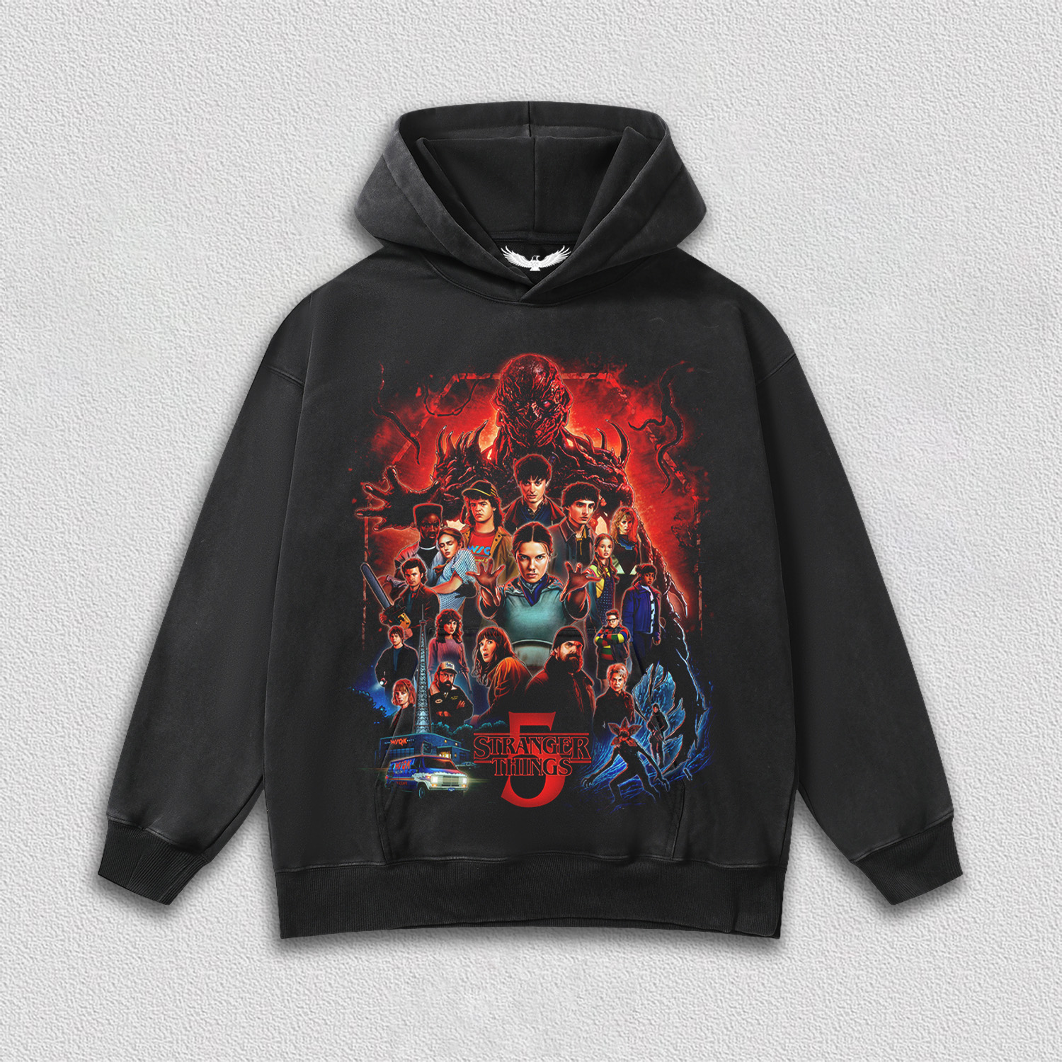 stranger things 5 V7 TEE