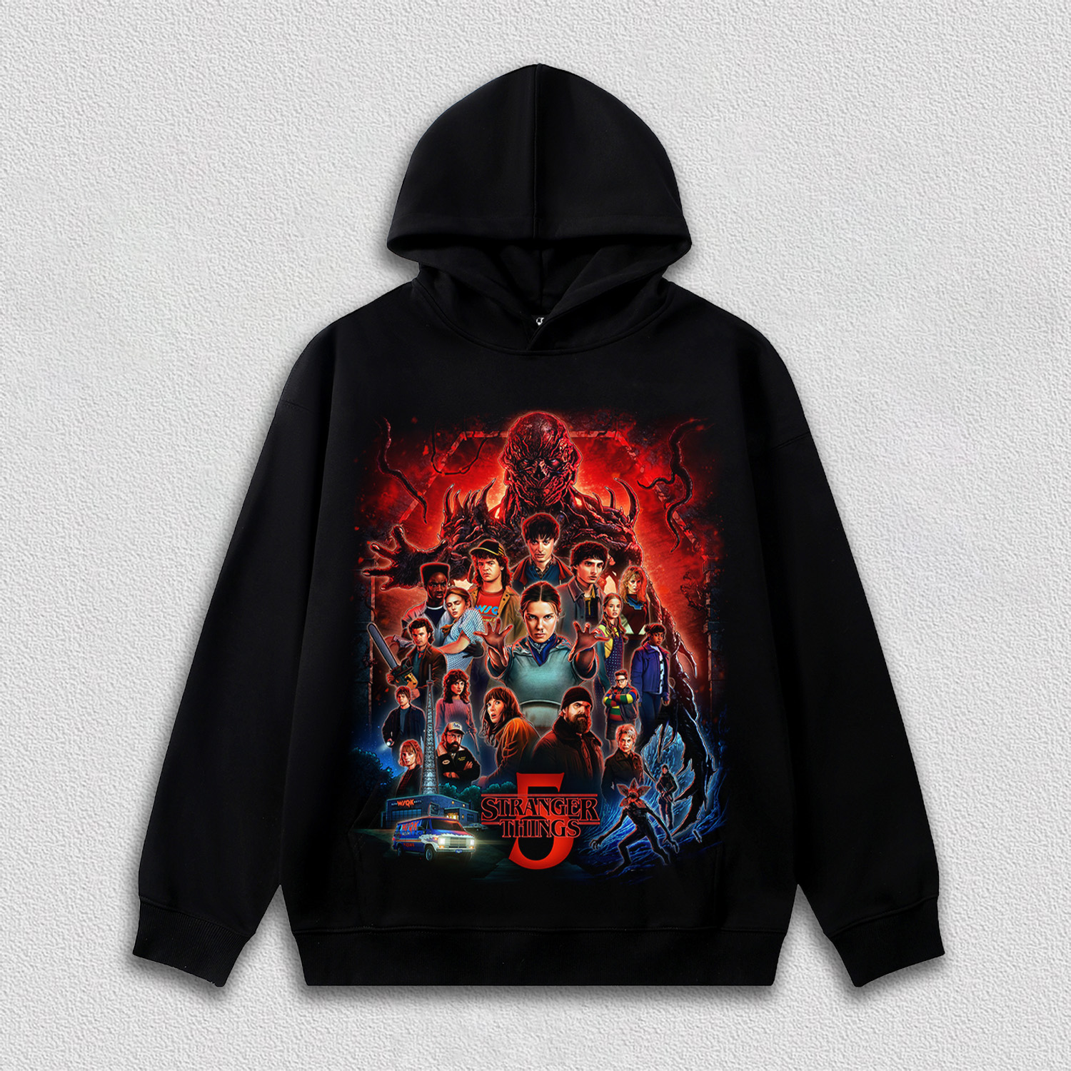 stranger things 5 V7 TEE