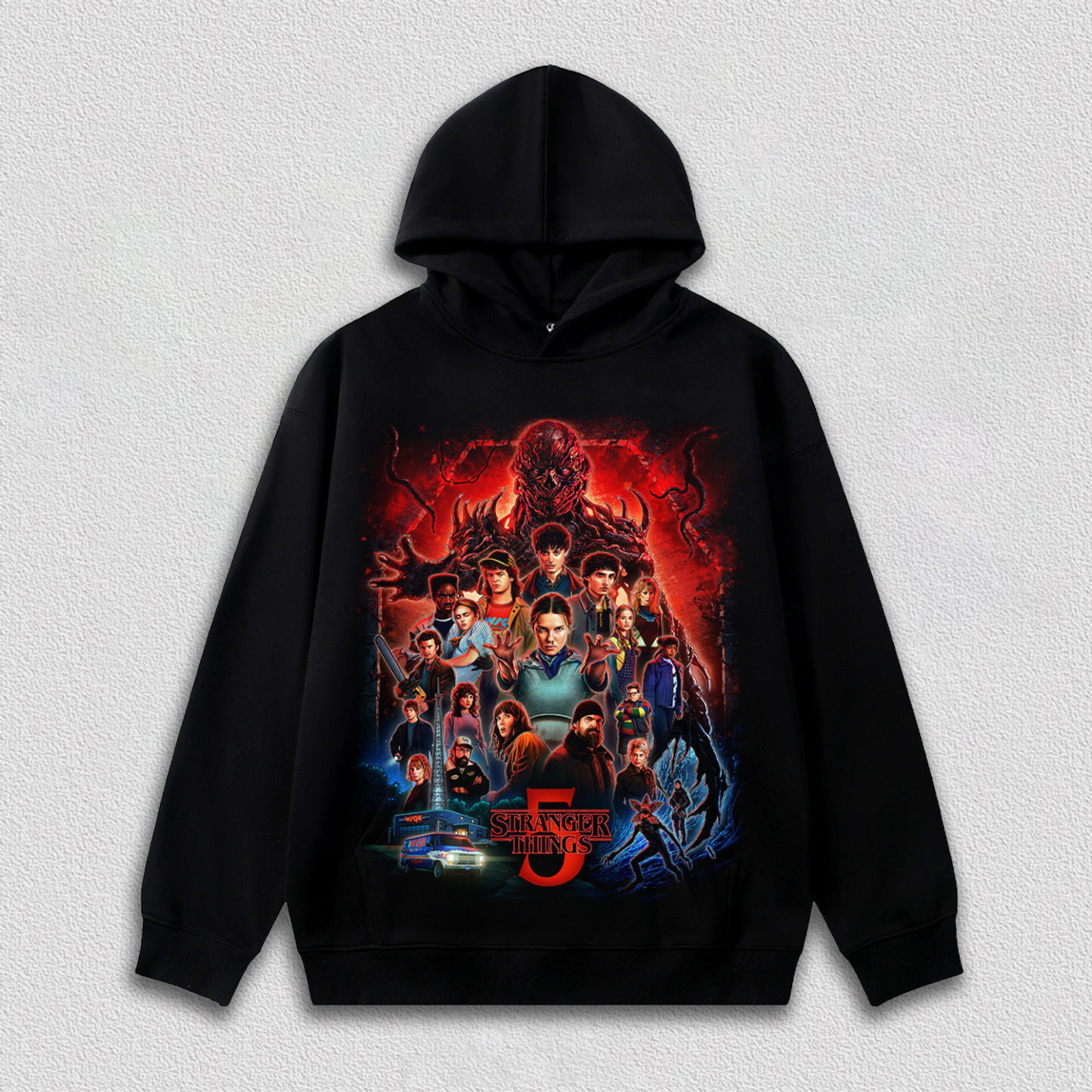 stranger things 5 V7 TEE