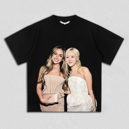 TATE MCRAE and rose tee