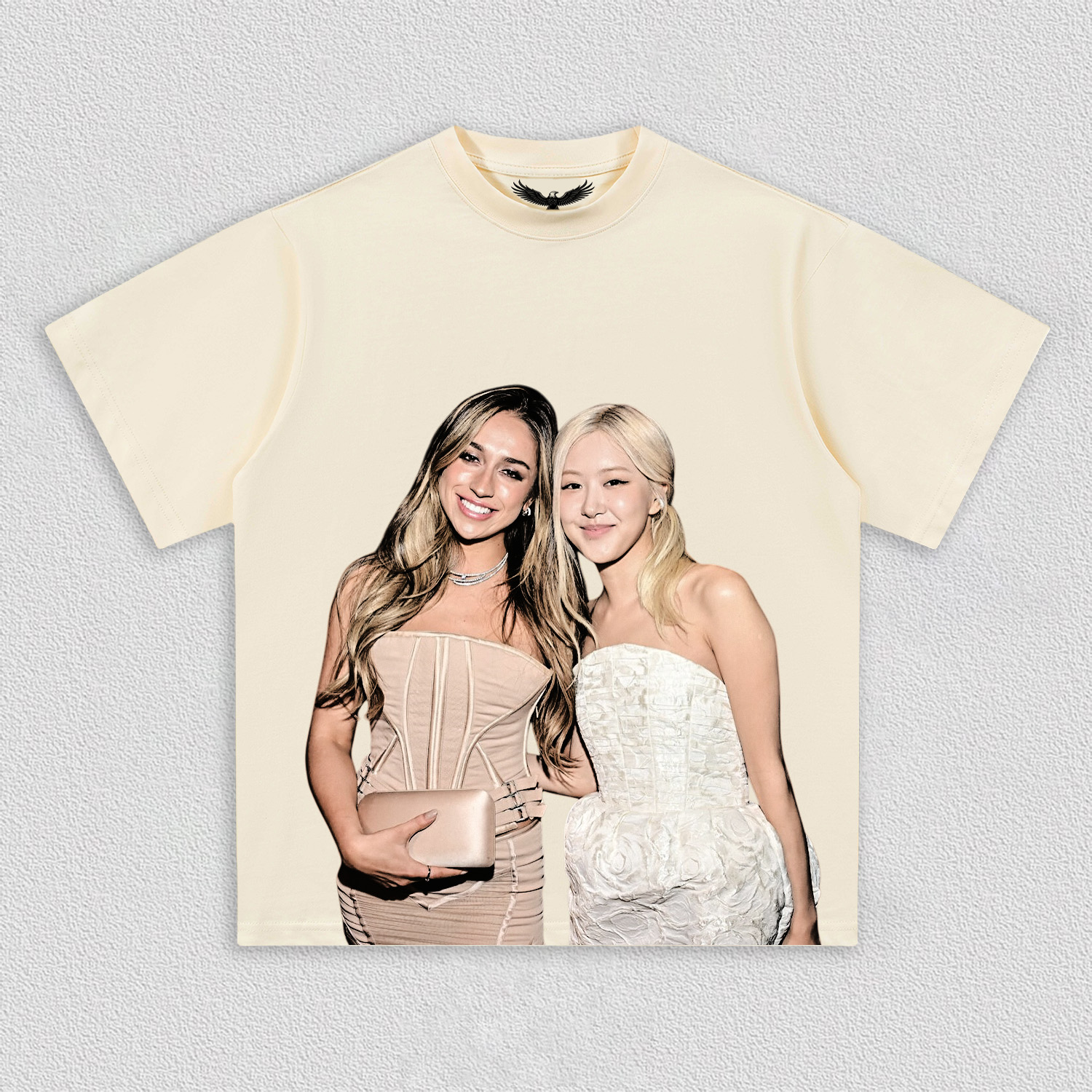 TATE MCRAE and rose tee