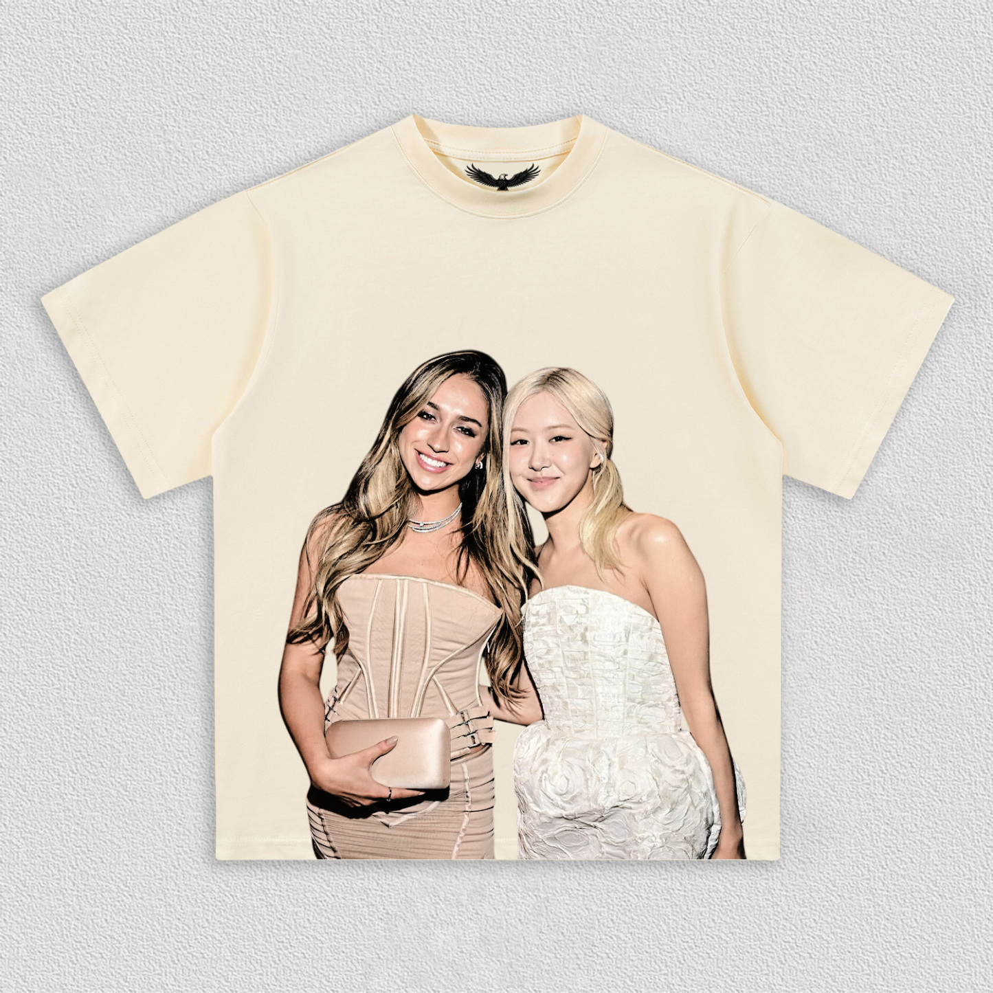 TATE MCRAE and rose tee