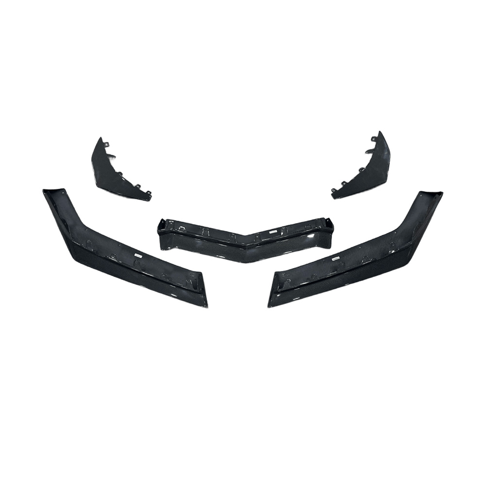 ZR1 Style Carbon Fiber Front Lip Splitter For Chevrolet Corvette C8 Z06 Upgrade