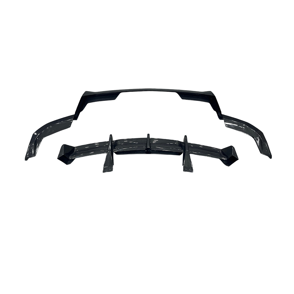 Carbon Fiber Rear Diffuser 2Pcs for Chevrolet Corvette C8 Z06 | OEM Style